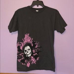 Senses Fail Band T-Shirt Skull Small